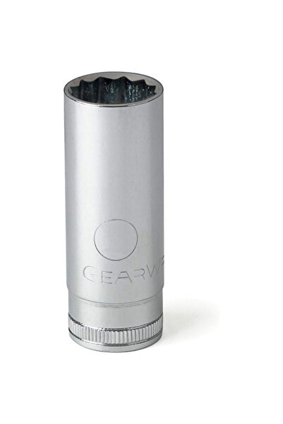 GearWrench مقبس متري عميق ذو 12 نقطة مقاس 1/2 بوصة × 27 مم