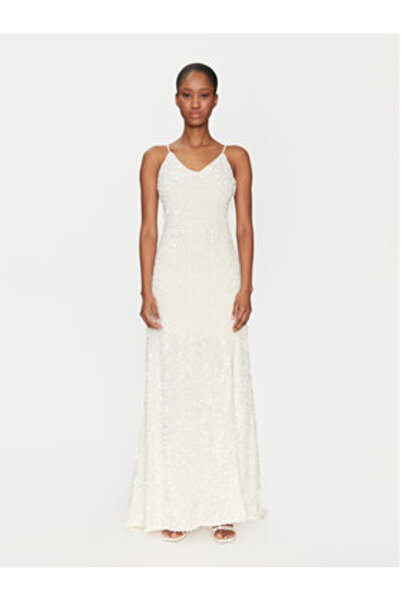 YAS Γυναικείο βραδινό φόρεμα 26036359 Λευκό