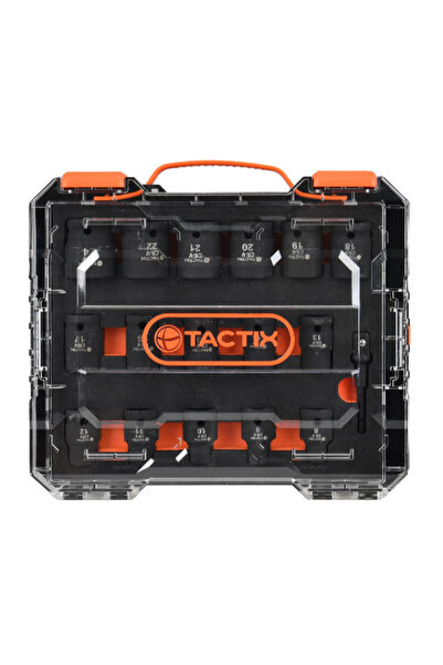 Tactix 17-Piece Durable and Sturdy Impact Socket Set 3.81cm