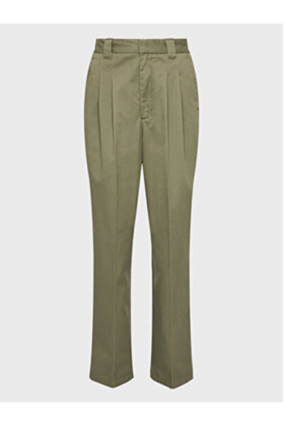 Carhartt WIP Γυναικείο Παντελόνι από Υφασμάτινο I030502 Πράσινο