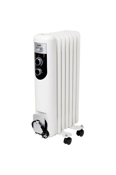 Home Calorifer electric FKOS 7 M, 1500 W, 7 elemente, 3 niveluri de putere, termostat reglabil, supraîncălzire