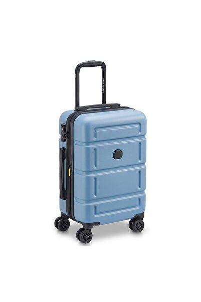 Delsey Camelia 4 Wheel Hard Trolley, 55 cm, Light Blue