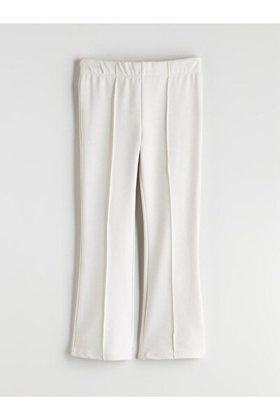 LC Waikiki LCW Kids Beli Lastikli İspanyol Paça Kız Çocuk Tayt