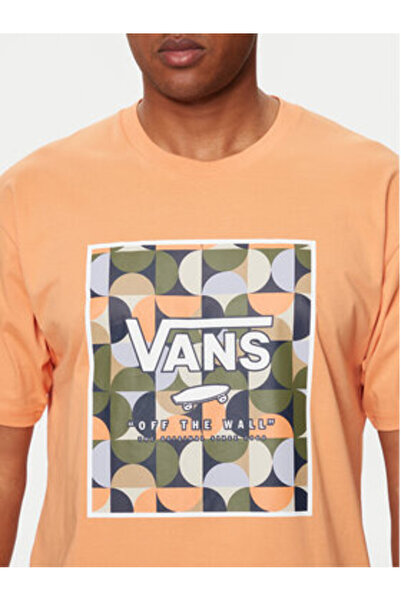 Vans Ανδρικό T-Shirt VN0A5E7YD051 Καφέ