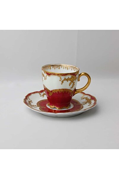 Pars Antika R.C Malmaison Bavaria El Boyama Kahve Fincanı