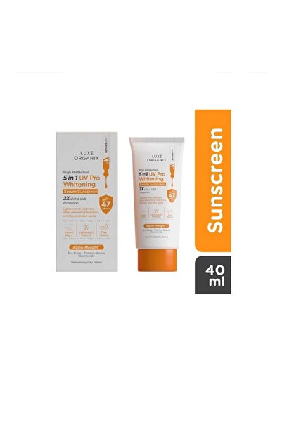 LUXE سيروم أورجانيكس 5 في 1 للتبييض والحماية من الشمس 40 مل