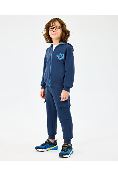 SKECHERS B Sweatpant Büyük Erkek Çocuk Lacivert Eşofman Altı SK2520024-0530