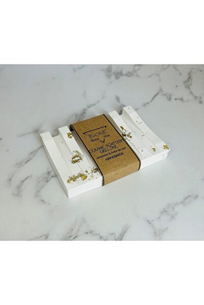 BeOne Luxury Cosmetics SĂPUNĂ CERAMICĂ CU UN GRĂTAR ALB