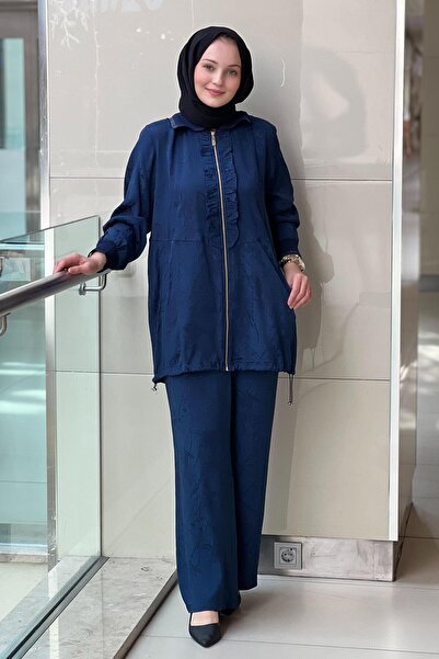 FUAT GÜRSEN Fuat Gürşen Floral Patterned Pocketed Trousers