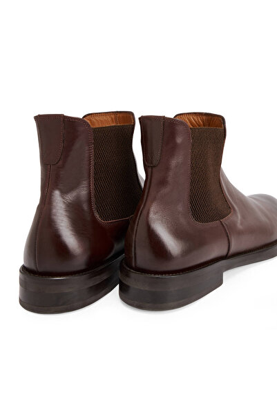 Hemington Doğal Antik Deri Kahverengi Chelsea Bot