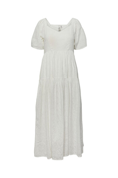 YAS Γυναικείο Φόρεμα 26029550 Λευκό