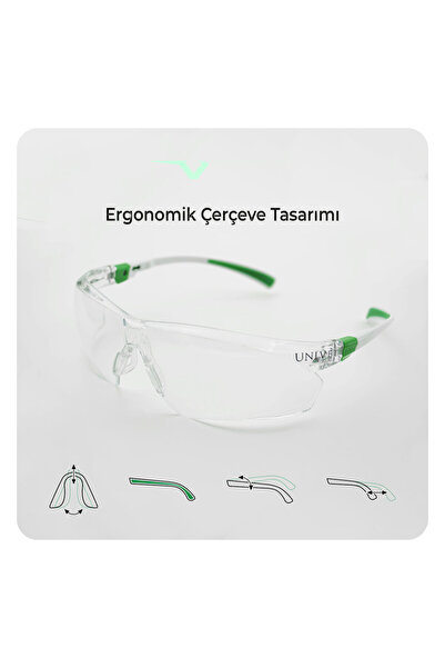 UNIVET 506u.03.00.00 Uv Şeffaf Lens Gözlük