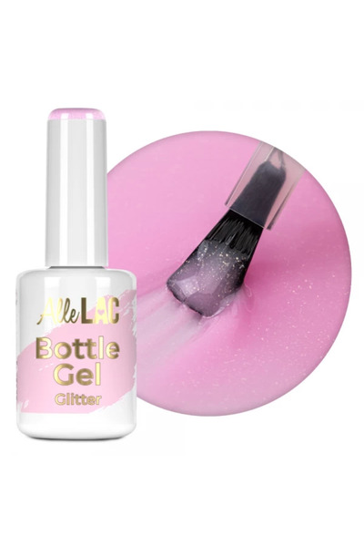Allepaznokcie Bottle Gel AlleLac Lily Glimmer 15g Nr.4