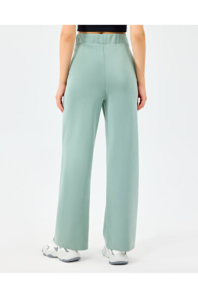 SKECHERS W Lounge Loose Wide Leg Sweatpant Kadın Lightgreen Eşofman Altı S2520013-3869