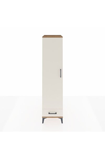 Dienni Kronos Dolap 2 Raflı Tek Çekmeceli Tek Askılı 44x59x182 Çam-Aytaşı
