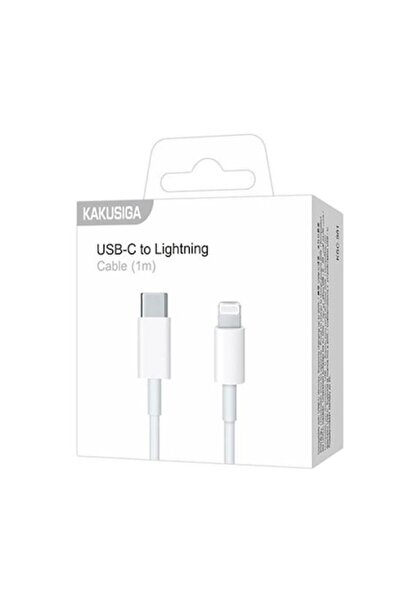 KAKU Cablu Date si Incarcare (KSC-981), USB-C la Lightning, PD20W, QC3.0, 1m, White