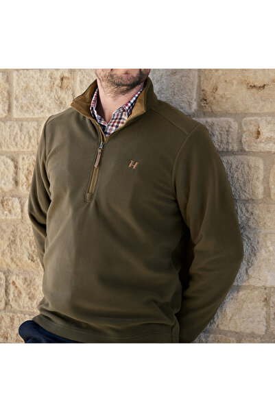 Harkila Pullover fleece Sandhem 200, Willow Green