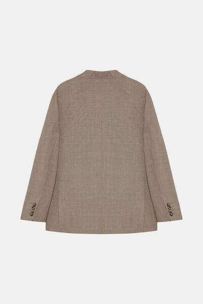 W Collection KAHVE DÜĞMELİ TAKIM ELBİSE