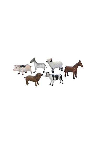 Toy Toy Toy Set figurine „Animale de ferma – 6 piese” jucarii pentru copii