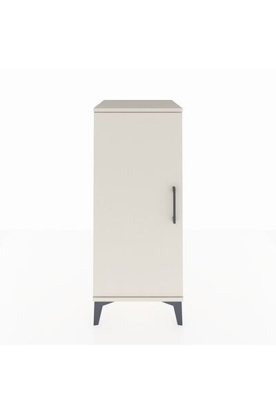 Dienni Hyperion Komodin Tek Raflı Tek Kapaklı 44x44x106 Aytaşı-Aytaşı