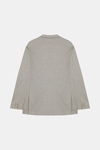 W Collection GRİ DÜĞMELİ CEKET