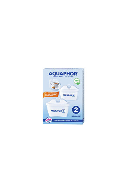 Aquaphor Set of 2 Maxfor filter cartridges, filtration capacity of 200 liters.