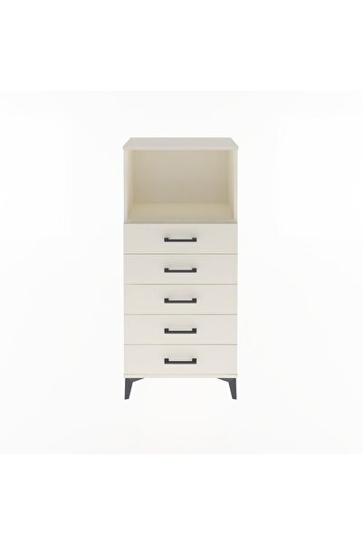Dienni Arges Dolap Tek Raflı 5 Çekmeceli 60x30x134 Aytaşı-Aytaşı