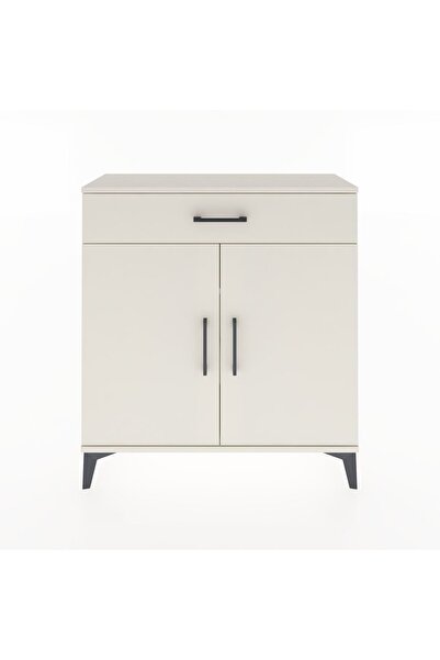 Dienni Arges Şifonyer 2 Raflı Tek Çekmeceli 2 Kapaklı 88x30x96 Aytaşı-Aytaşı