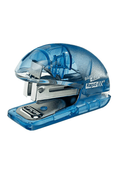 Rapid Capsator mini Baby Ray cu 10 coli, albastru transparent