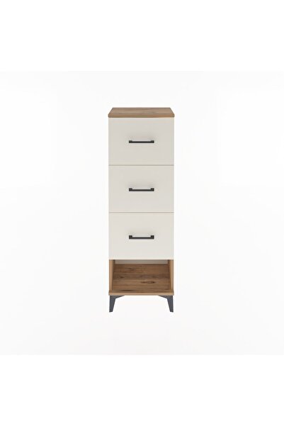 Dienni Arges Dolap 3 Çekmeceli 44x30x134 Çam-Aytaşı