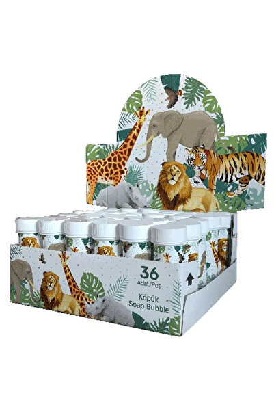 Ege Pastacılık Wild Life Köpük Baloncuk | Safari Köpük Baloncuk | Safari Doğu...
