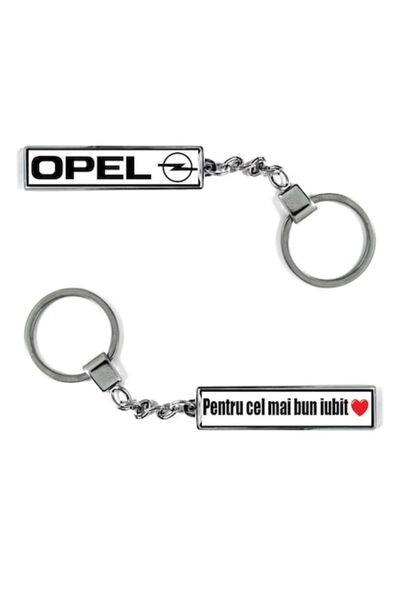 OEM Breloc metalic cu logo auto Opel și mesaj: Pentru cei mai dragi