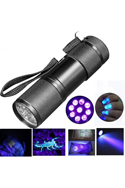 PROCART Professional UV flashlight 365 nm 9 LEDs