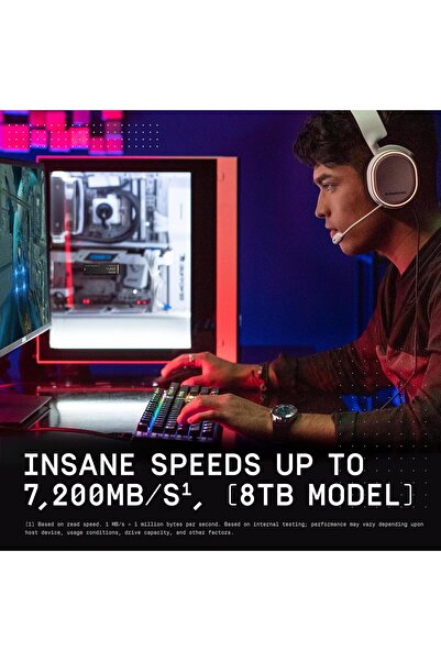 WD_BLACK 8TB SN850X NVMe Internal Gaming SSD Solid State Drive