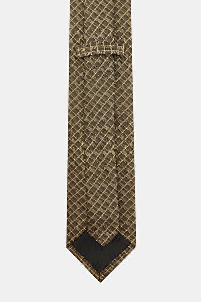 W Collection Beige Silk Tie
