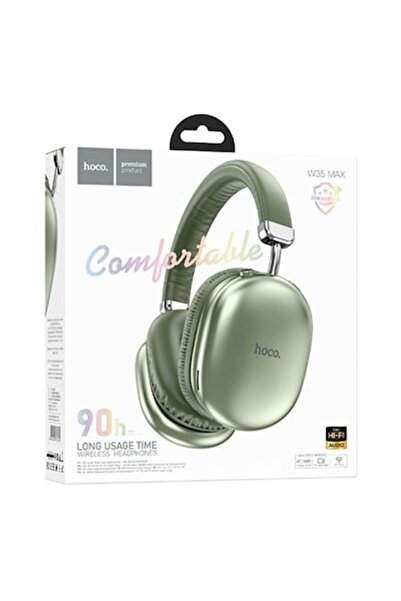 Hoco Căști wireless Smartix, supraauriculare, Bluetooth 5.3, Air Triumph, verzi