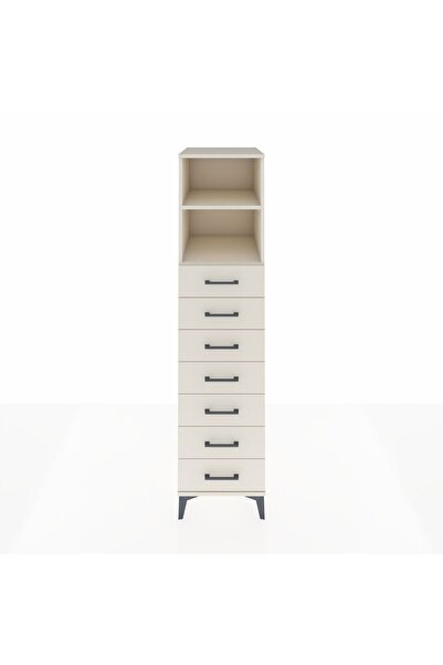 Dienni Kronos Dolap 2 Raflı 7 Çekmeceli 44x59x182 Aytaşı-Aytaşı
