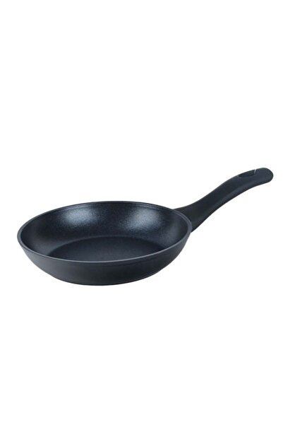 Trust Non-Stick Aluminum Frying Pan With Heat Resistant Handle Black 18cm