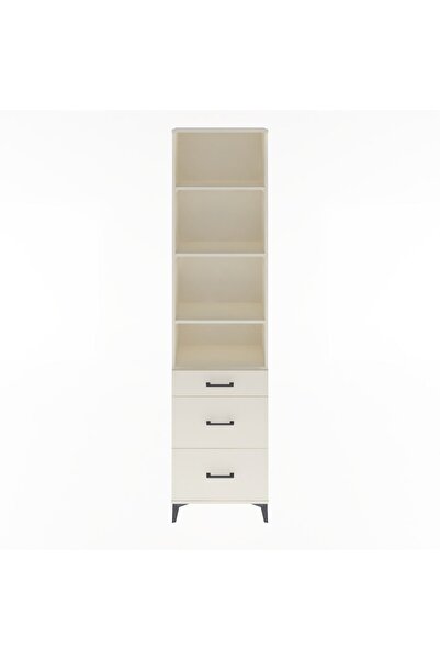 Dienni Arges Dolap 4 Raflı 3 Çekmeceli 60x30x243 Aytaşı-Aytaşı