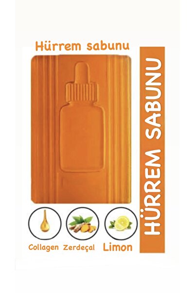 Bitkideresi Hürrem sabunu collagen, zerdeçal ve limon kabuğu içerikli 120 gr