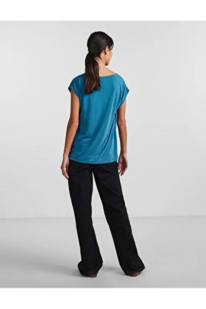 PIECES T-shirt, blue