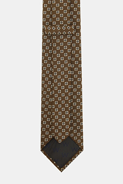 W Collection Brown Silk Tie