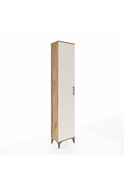 Dienni Arges Dolap 5 Raflı Tek Kapaklı 44x30x221 Çam-Aytaşı