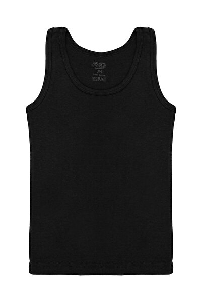 Öts Αγόρια Πακέτο 3 Μαύρα Εσώρουχα Ριμπ (100% Βαμβάκι)