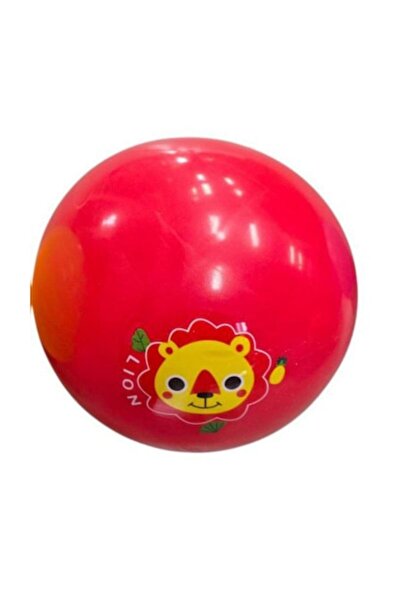 Toy Toy Toy Minge de cauciuc pentru copii, model ursuleț, 15 cm, roșie