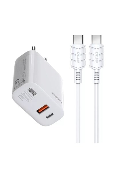 KAKU Încărcător Kakusiga cu încărcare rapidă PD de 40 W, tip C, alb