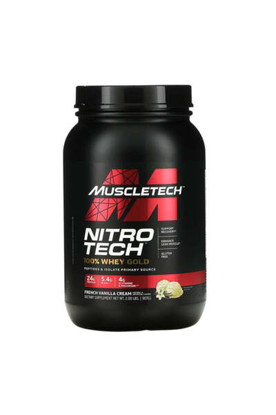 MUSCLETECH Nitro-Tech 100% Whey Gold Whey Protein 2 Lbs