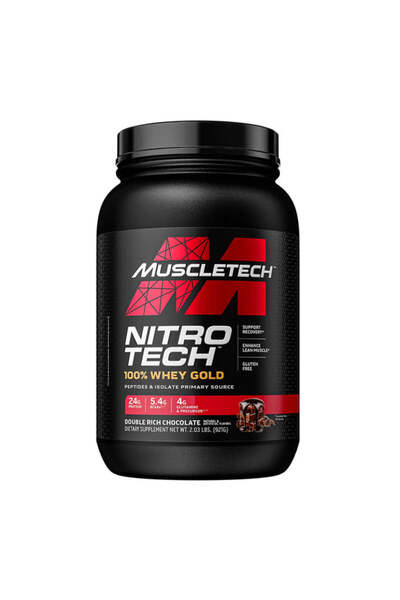 MUSCLETECH Nitro-Tech 100% Whey Gold Whey Protein 2 Lbs