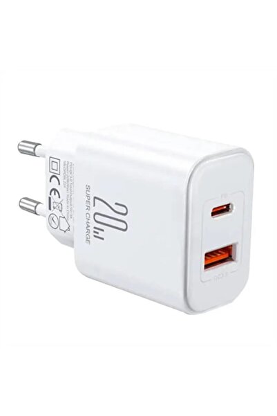 Joyroom USB Charger, Type-C, 20W - (JR-TCF05) - White