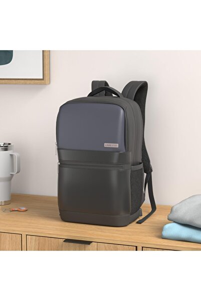 Lavie Sport 45cm Pioneer 24 Litres Laptop Backpack with Trolley Sleeve For Men & Women | Premium Veg